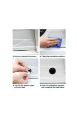 Araba Kapı Kaput Bagaj Çarpma Önleyici Ped 10’lu Set – Ses ve Darbe Emici