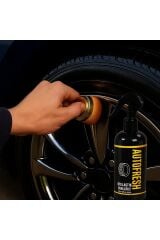 Oto Lastik Parlatıcı + Uygulama Fırçası – Parlak ve Yenilenmiş Görünüm