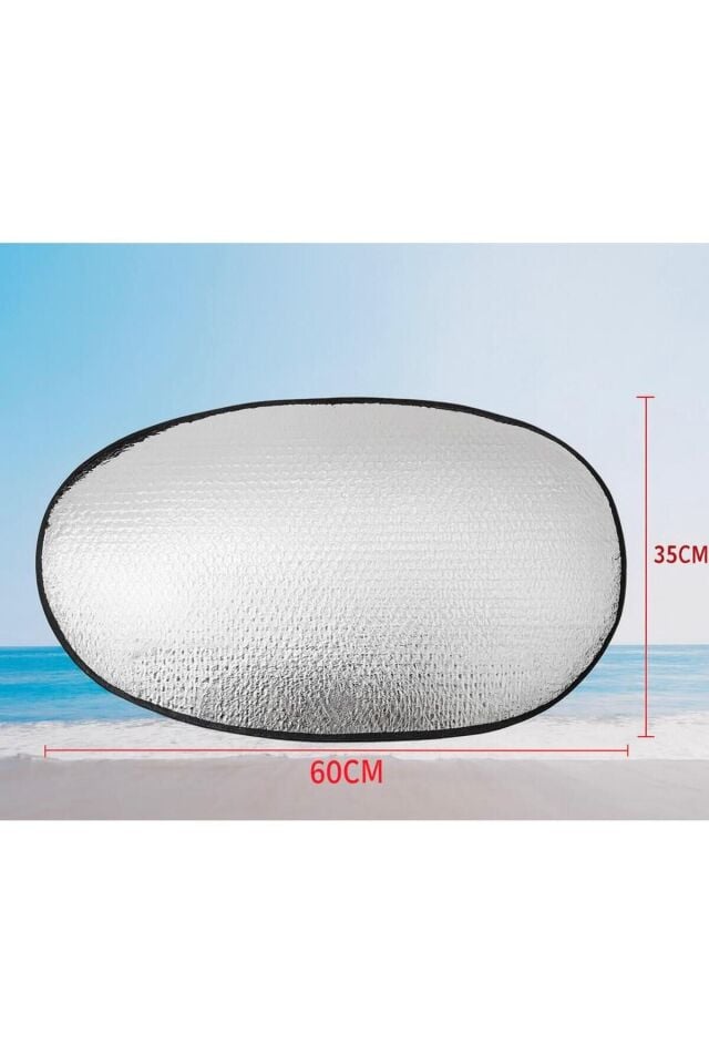 Motosiklet Sele Koruyucu Güneşlik 60x35 cm – Isı ve Su Geçirmez Reflektif Kaplama