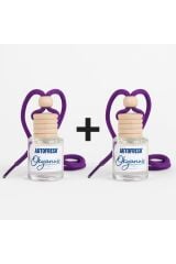 Okyanus Asma Araç Kokusu 2’li Set | Uzun Süre Kalıcı Ferah Oto Koku Cam Şişe