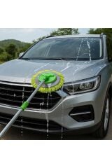 Araç Temizleme Mop Saplı Mikrofiber Yıkama ve Toz Alma Aparatı Islak/Kuru Kullanım