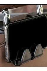 2 ADET ARABA KOLTUK ARKASI KANCA ÇOK FONKSİYONLU TELEFON TUTUCU ARAÇ ÇANTA ASKISI