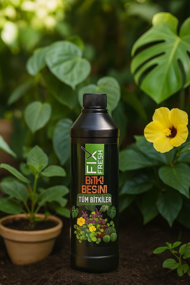 Organik Sıvı Bitki Besini 500 ml – Tüm İç & Dış Mekan Bitkileri İçin