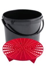 Oto Diş Yikama Seti̇ Araç Yikama Kovali Ve Kum Çakil Toz Toprak Fi̇ltreli̇ Gri̇d Guard Set