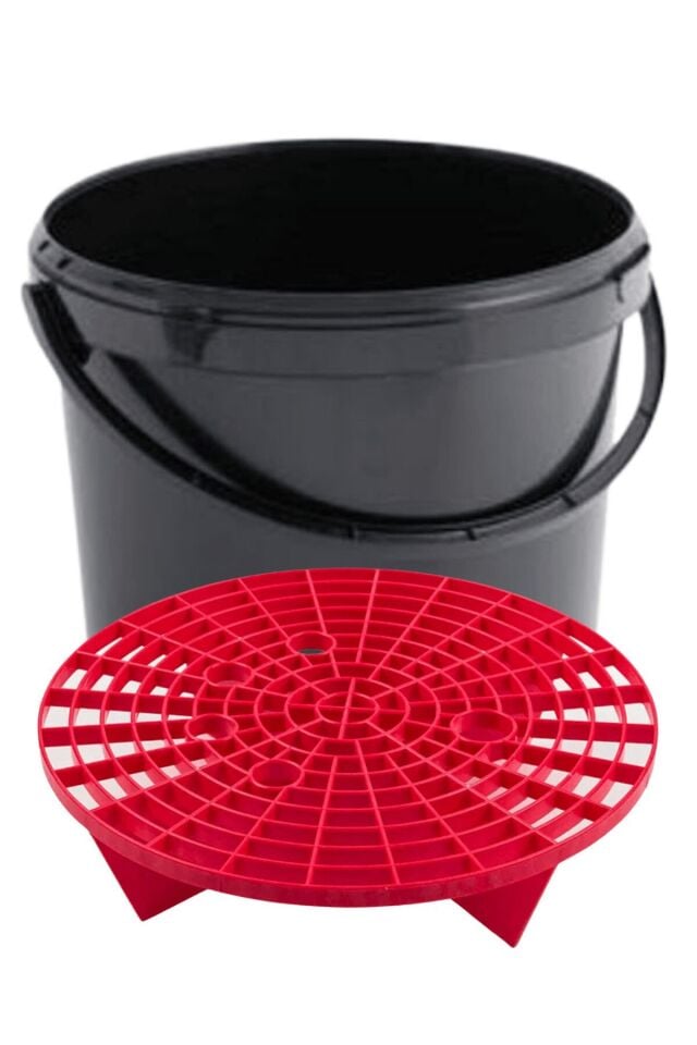 Oto Diş Yikama Seti̇ Araç Yikama Kovali Ve Kum Çakil Toz Toprak Fi̇ltreli̇ Gri̇d Guard Set