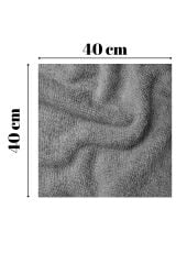 3 ADET MİKROFİBER BEZ SETİ ARAÇ YIKAMA OTO UYGULAMA TEMİZLİK BEZİ 40X40 CM