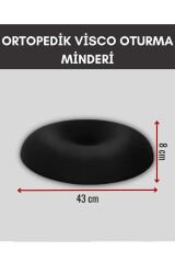ORTOPEDİK OTO KOLTUK MİNDERİ OTURMA SİMİDİ ARAÇ SEYAHAT VİSCO MİNDER