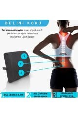 ORTOPEDİK ARAÇ OTO BEL DESTEK MİNDER YASTIĞI SIRT MİNDERİ OFİS SANDALYE DESTEĞİ