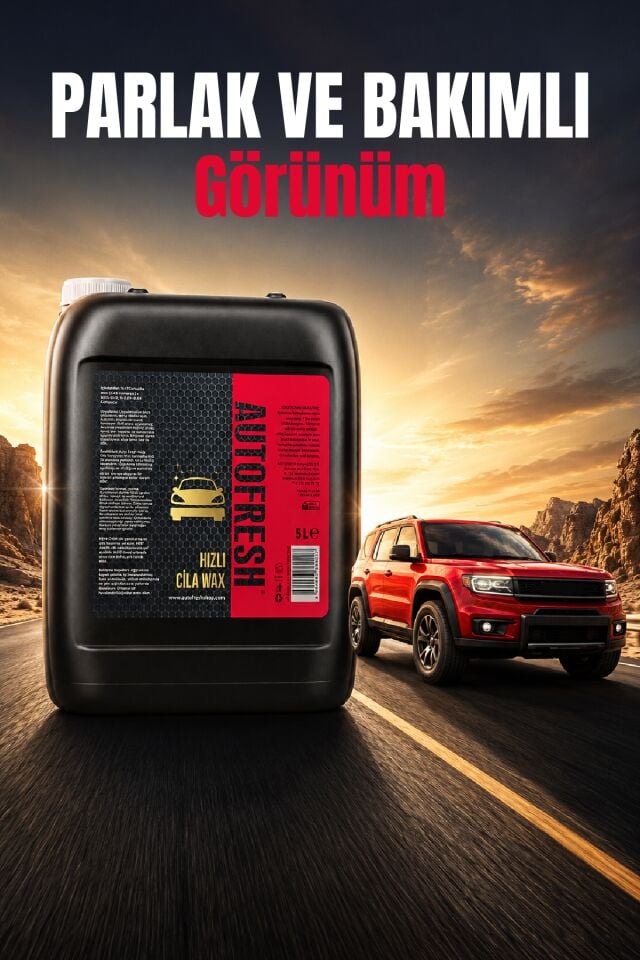 HIZLI CİLA SERAMİK ETKİLİ OTO PARLATICI KORUYUCU CARNUABA WAX 5 KG