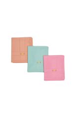 Mikrofiber Temizlik Cam Mutfak Bezi 3'lü Set Sihirli Bez Orjinal 40x60 Cm 3 Adet Açık Renk