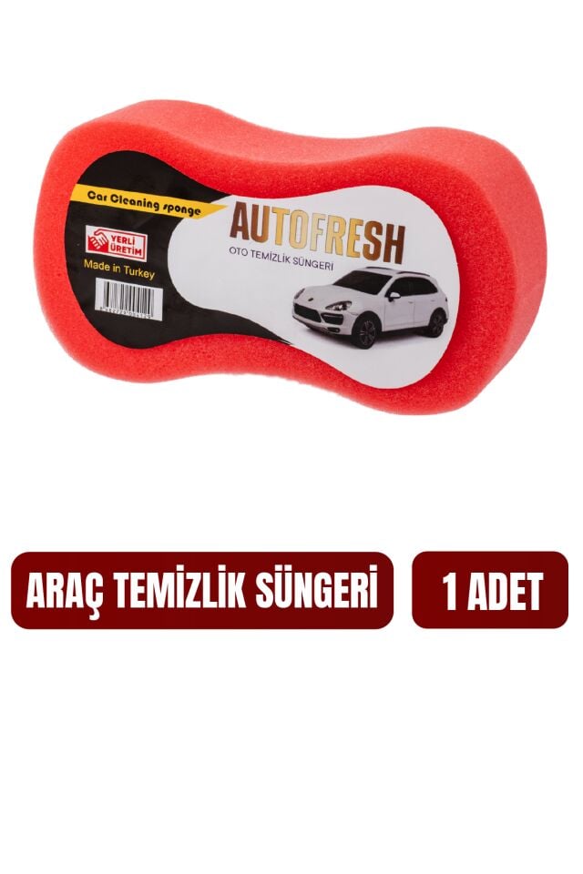 Oto Kıvrımlı Yumuşak Sünger Çok Amaçlı Araç Süngeri Araba Yıkama Ve Temizleme 1 Adet