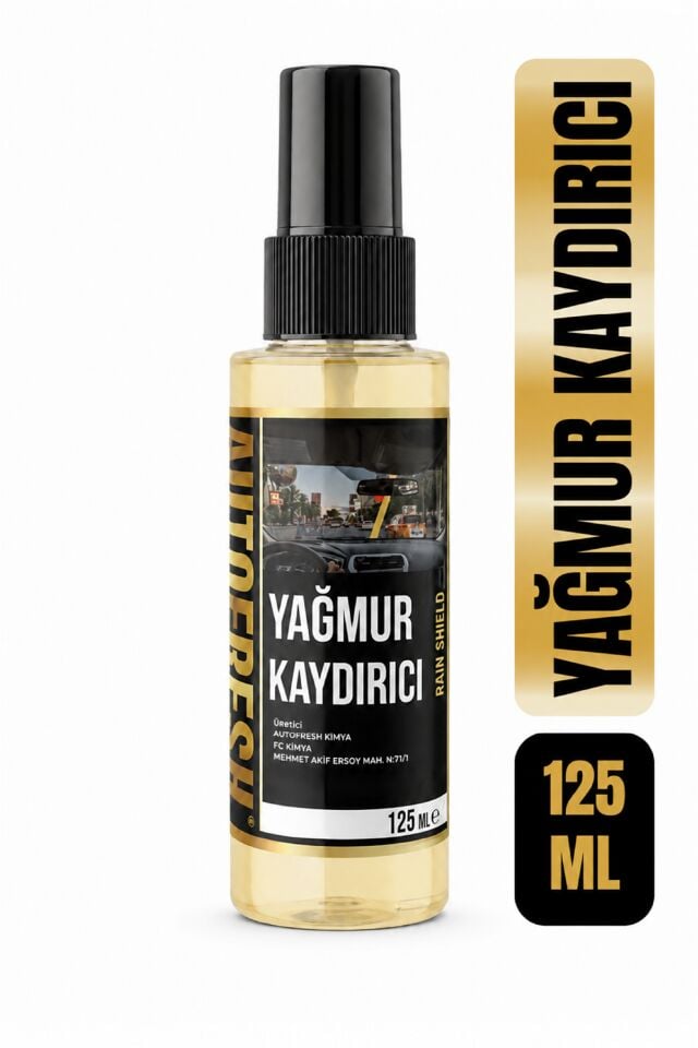 Araç Yağmur Kaydırıcı Sprey Araba Cam Ve Dış Yan Ayna Su Itici 125 Ml
