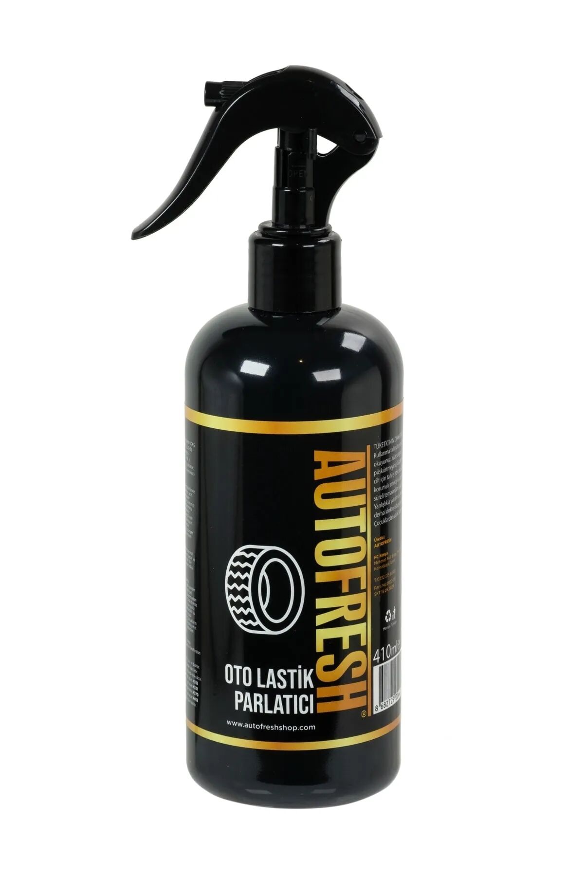 Oto Lastik Ve Tampon Parlatıcı Ve Lastik Koruyucu Sprey Sünger Hediyeli 410 ml