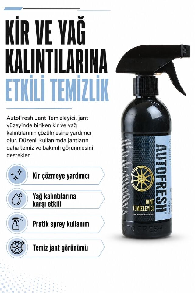 Oto Yıkama Seti Jant Temizleyici Torpido Parlatıcı Lastik Parlatıcı Şampuan Camsuyu