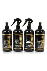 Araç Efsane 4'lü Oto Bakim Temizlik Seti (sünger Ve Mikrofiber Bez )