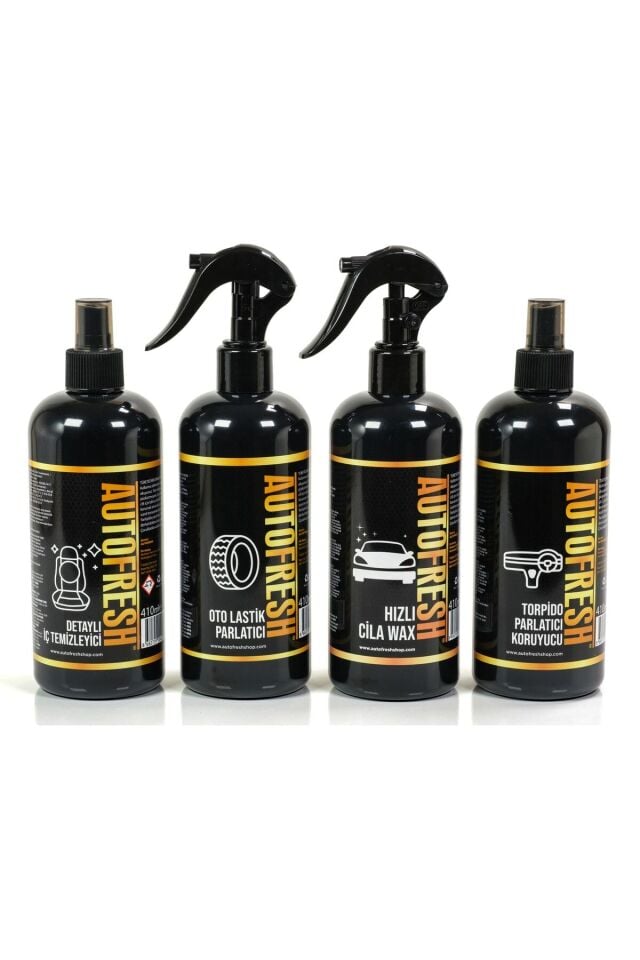 Araç Efsane 4'lü Oto Bakim Temizlik Seti (sünger Ve Mikrofiber Bez )