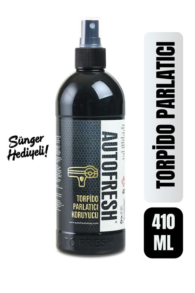 Oto Torpido Araba Göğüslük Araç Konsol Bakımı Parlatıcı ve Koruyucu 410 ML