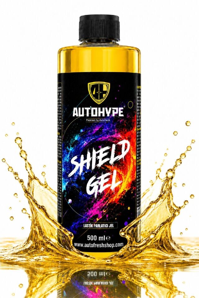 Shield Gel 500 ml | Lastik Parlatıcı Jel, Oto Lastik Bakım ve Koruyucu