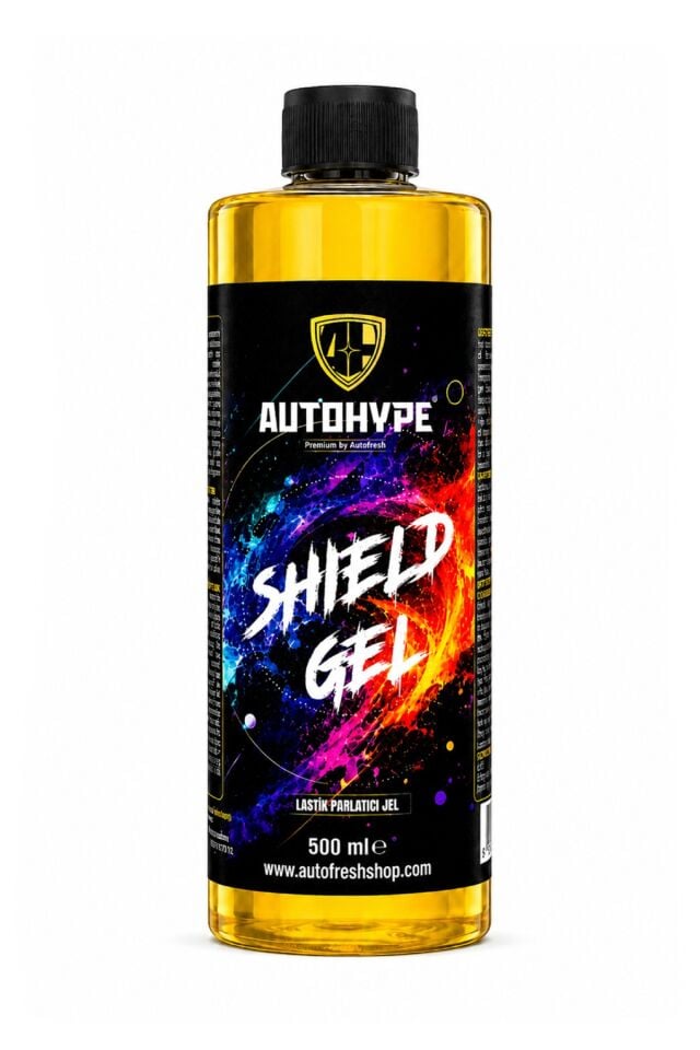 Shield Gel 500 ml | Lastik Parlatıcı Jel, Oto Lastik Bakım ve Koruyucu