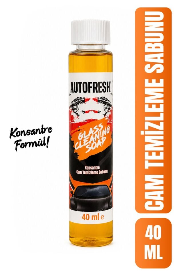 Cam Sabunu 40 ml Parfümlü Konsantre Oto Cam Temizleyici