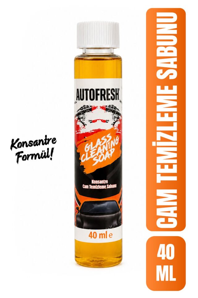 Cam Sabunu 40 ml Parfümlü Konsantre Oto Cam Temizleyici