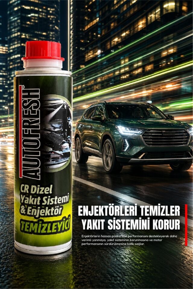 CR Dizel Yakıt Sistemi ve Enjektör Temizleyici 300 ml – Common Rail Dizel Yakıt Katkısı